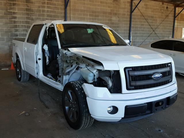 1FTFW1CF0DFD93483 - 2013 FORD F150 SUPER WHITE photo 1