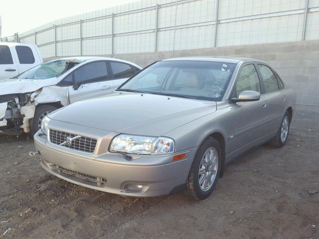 YV1TS592551404142 - 2005 VOLVO S80 2.5T BEIGE photo 2