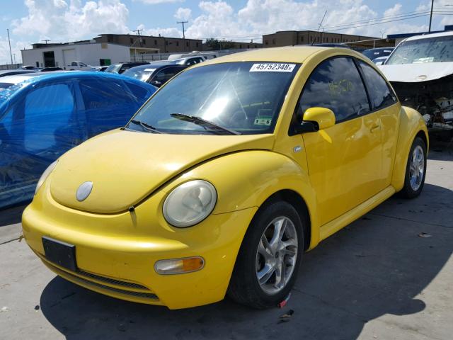 3VWBB21C62M446836 - 2002 VOLKSWAGEN NEW BEETLE 黄色 照片 2
