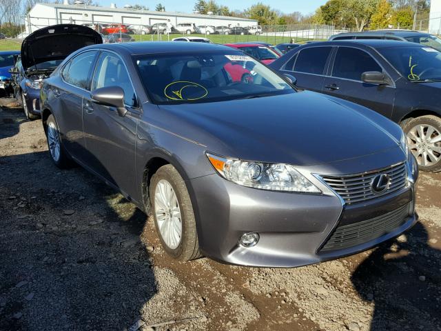 JTHBK1GG7E2104376 - 2014 LEXUS ES 350 GRAY photo 1