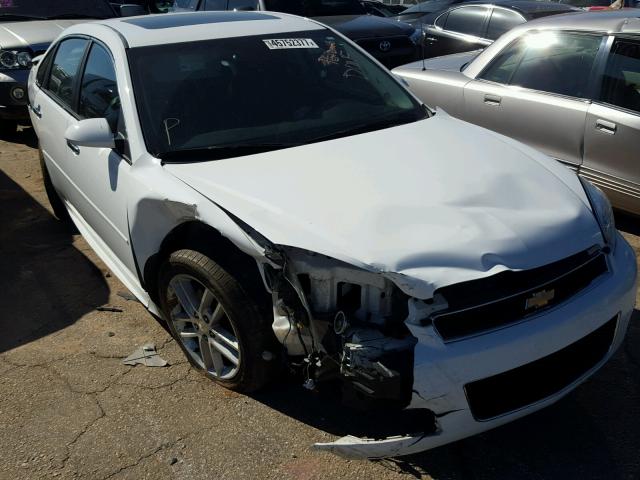 2G1WC5E34E1124231 - 2014 CHEVROLET IMPALA LIM WHITE photo 1