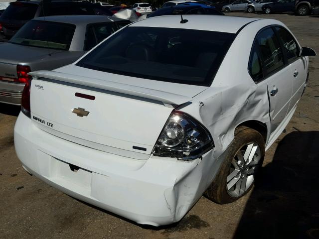 2G1WC5E34E1124231 - 2014 CHEVROLET IMPALA LIM WHITE photo 4