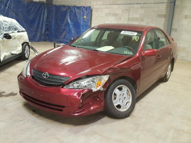 4T1BF32K03U040580 - 2003 TOYOTA CAMRY LE 栗色 照片 2