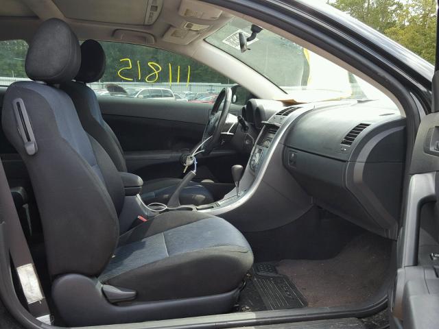 JTKDE177360133204 - 2006 TOYOTA SCION TC BLACK photo 5