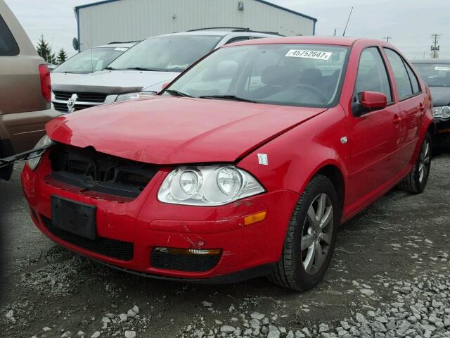 3VWTK49M79M642369 - 2009 VOLKSWAGEN CITY JETTA RED photo 2