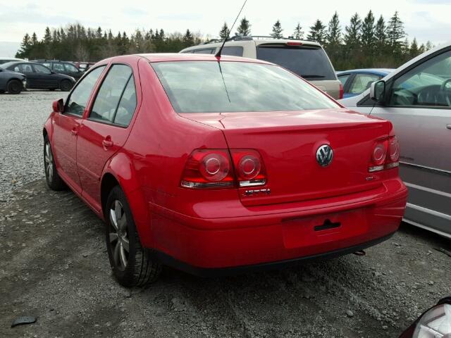 3VWTK49M79M642369 - 2009 VOLKSWAGEN CITY JETTA RED photo 3