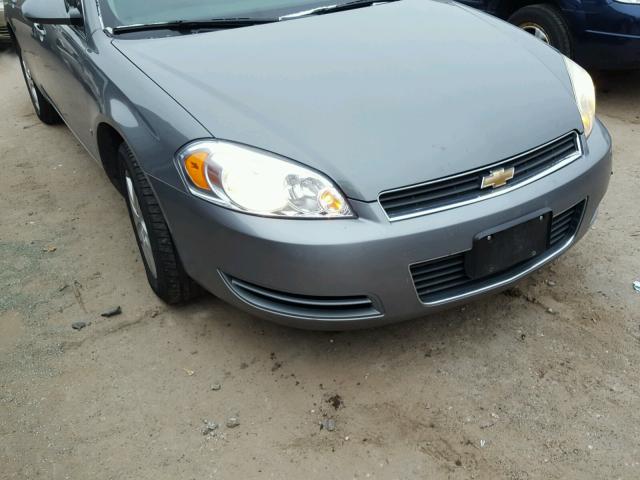 2G1WB58K189255094 - 2008 CHEVROLET IMPALA LS SILVER photo 10