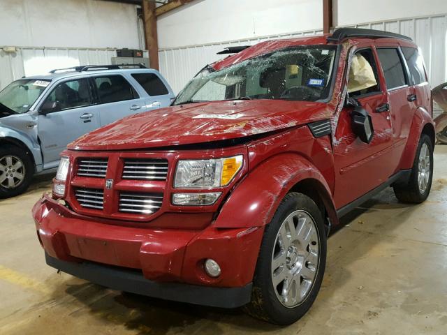 1D4PT4GK4BW576259 - 2011 DODGE NITRO HEAT RED photo 2