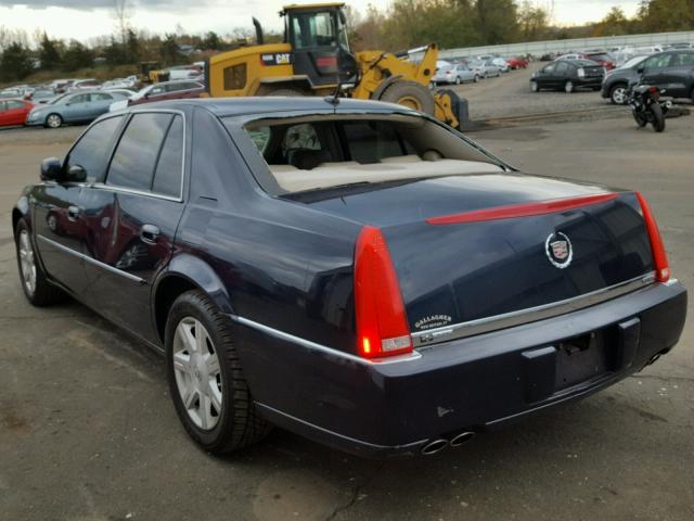 1G6KD57Y67U189328 - 2007 CADILLAC DTS BLUE photo 3