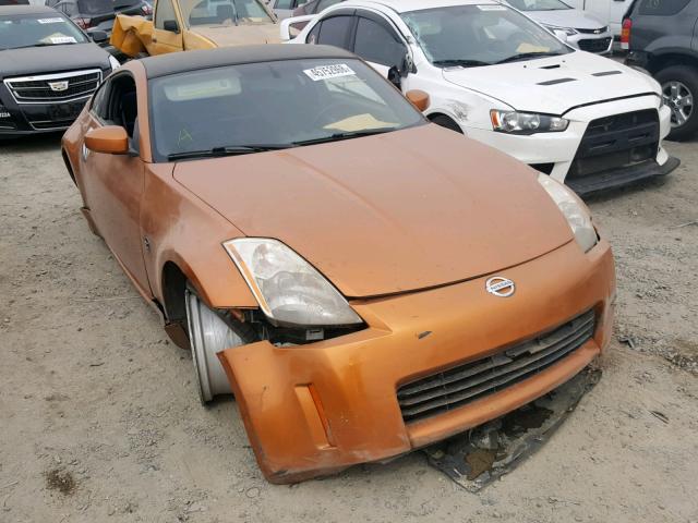 JN1AZ34D33T103279 - 2003 NISSAN 350Z COUPE ORANGE photo 1