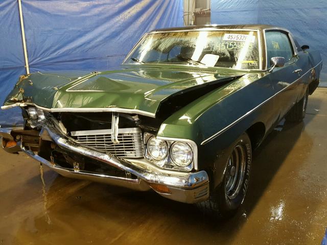 166470S216760 - 1970 CHEVROLET CAPRICE GREEN photo 2