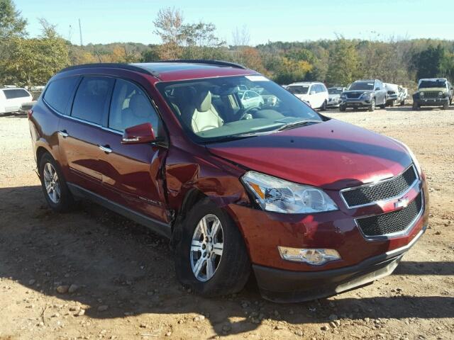 1GNEV23D89S153185 - 2009 CHEVROLET TRAVERSE RED photo 1