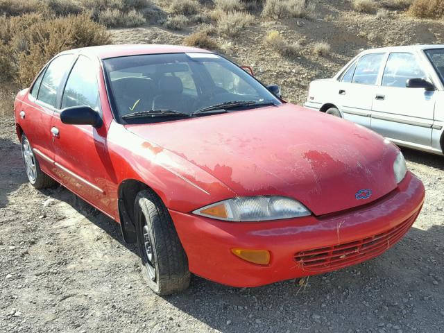 1G1JC5244X7280881 - 1999 CHEVROLET CAVALIER RED photo 1