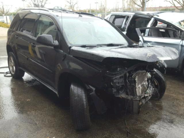 2CNDL73F456202304 - 2005 CHEVROLET EQUINOX LT BLACK photo 1