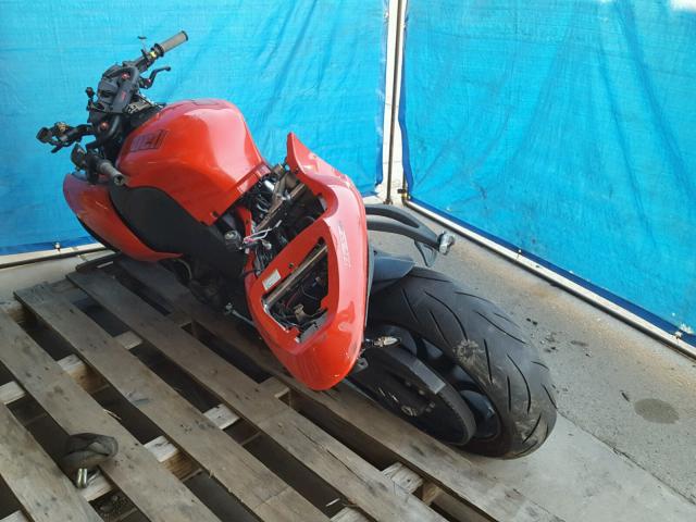 4MZYL04LX93C01459 - 2009 BUELL 1125 CR ORANGE photo 3