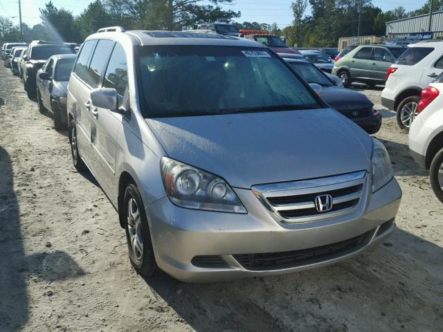 5FNRL38616B460447 - 2006 HONDA ODYSSEY EX SILVER photo 1