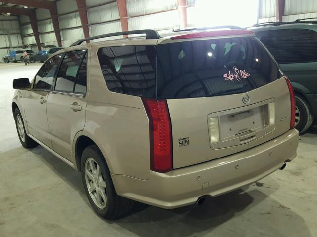 1GYEE637150208201 - 2005 CADILLAC SRX GOLD photo 3