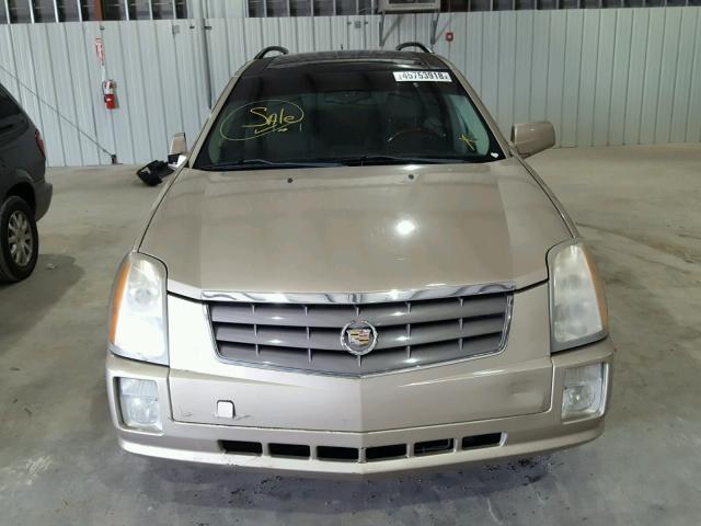 1GYEE637150208201 - 2005 CADILLAC SRX GOLD photo 9