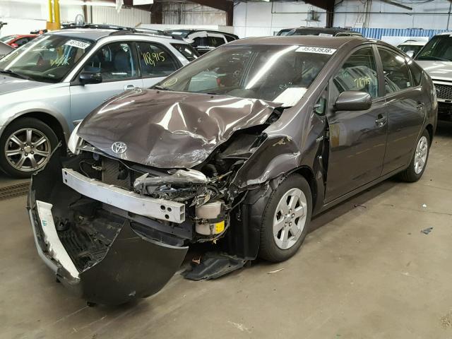 JTDKB20U393489748 - 2009 TOYOTA PRIUS Сұр фото 2