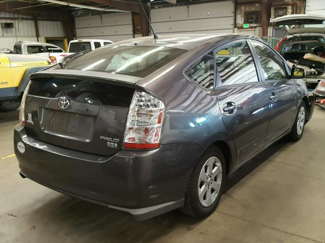 JTDKB20U393489748 - 2009 TOYOTA PRIUS Сұр фото 4