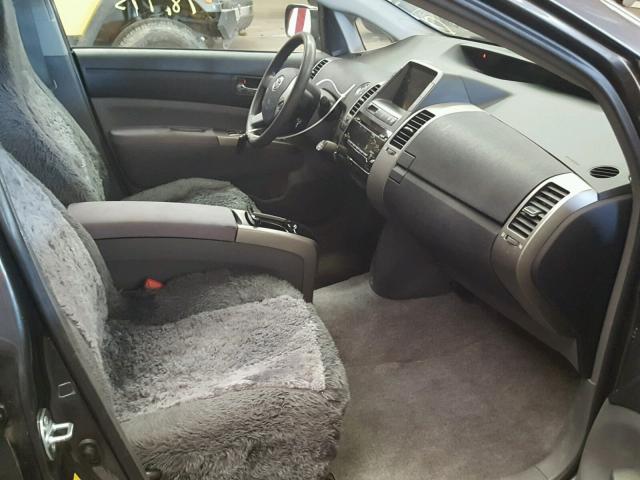 JTDKB20U393489748 - 2009 TOYOTA PRIUS Сұр фото 5