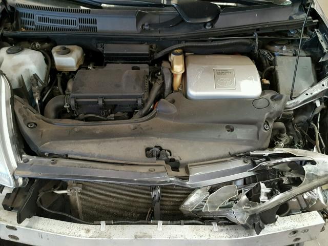 JTDKB20U393489748 - 2009 TOYOTA PRIUS Сұр фото 7