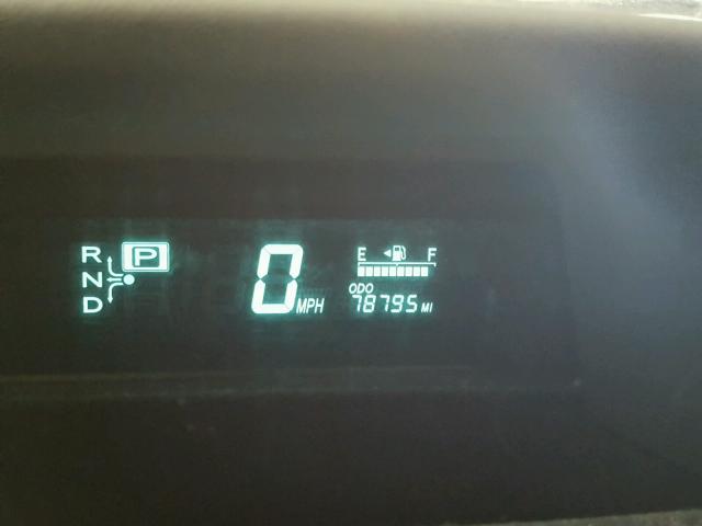 JTDKB20U393489748 - 2009 TOYOTA PRIUS Сұр фото 8