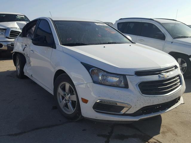 1G1PC5SB3F7132471 - 2015 CHEVROLET CRUZE LT WHITE photo 1