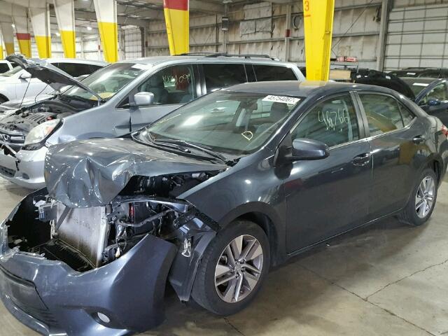 2T1BPRHE9EC095096 - 2014 TOYOTA COROLLA EC 灰色 照片 2