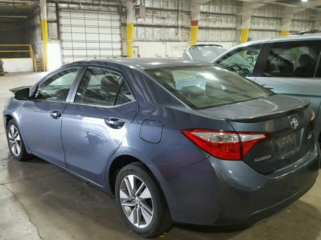 2T1BPRHE9EC095096 - 2014 TOYOTA COROLLA EC 灰色 照片 3
