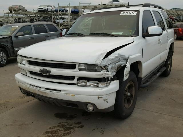 1GNEK13Z33R283369 - 2003 CHEVROLET TAHOE K150 WHITE photo 2