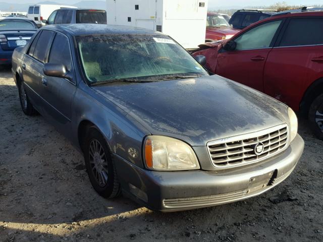 1G6KE54Y14U130586 - 2004 CADILLAC DEVILLE DH GRAY photo 1