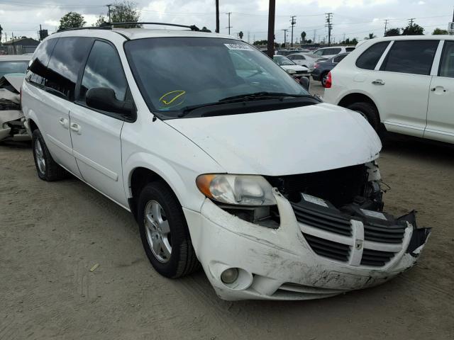 2D4GP44L05R274689 - 2005 DODGE GRAND CARA WHITE photo 1