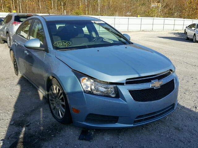 1G1PJ5S99B7296563 - 2011 CHEVROLET CRUZE ECO BLUE photo 1