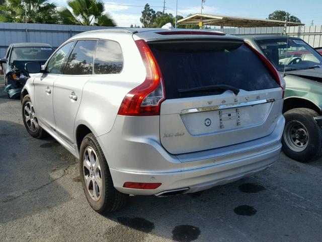 YV4612RK6G2848466 - 2016 VOLVO XC60 T5 SILVER photo 3