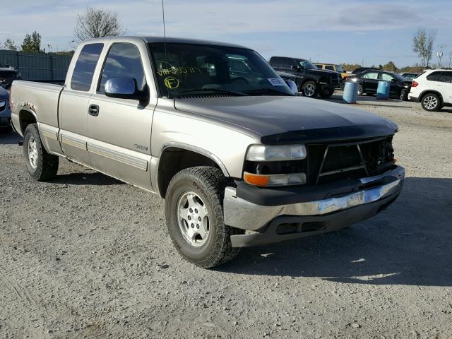 2GCEK19T711335717 - 2001 CHEVROLET SILVERADO GOLD photo 1