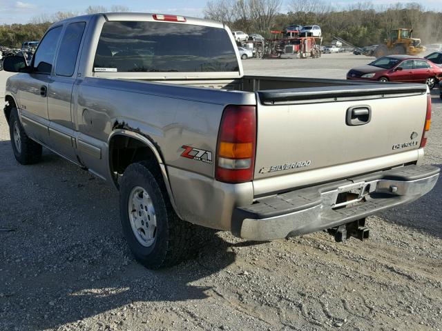 2GCEK19T711335717 - 2001 CHEVROLET SILVERADO GOLD photo 3