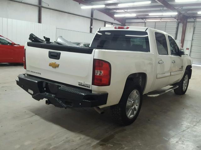 3GCPCSE05CG229297 - 2012 CHEVROLET SILVERADO WHITE photo 4