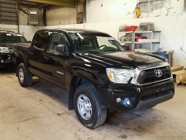 3TMLU4EN1FM205703 - 2015 TOYOTA TACOMA DOU BLACK photo 1