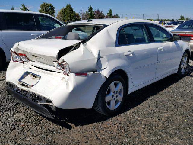 1G1ZG57B484261488 - 2008 CHEVROLET MALIBU LS 白色 照片 4