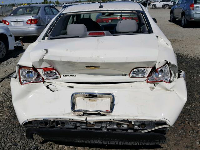 1G1ZG57B484261488 - 2008 CHEVROLET MALIBU LS 白色 照片 9