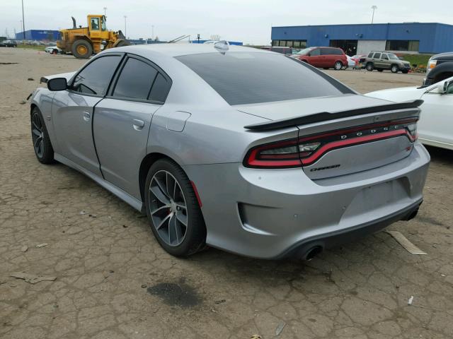 2C3CDXGJ5GH327089 - 2016 DODGE CHARGER R/ SILVER photo 3