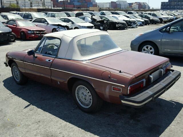 115410005165 - 1978 ALFA ROMEO SPYDER BROWN photo 3