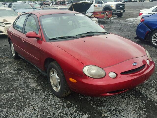 1FALP52U6VA129535 - 1997 FORD TAURUS GL RED photo 1