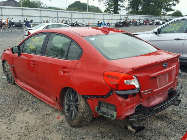 JF1VA1D61F9823649 - 2015 SUBARU WRX PREMIU RED photo 3