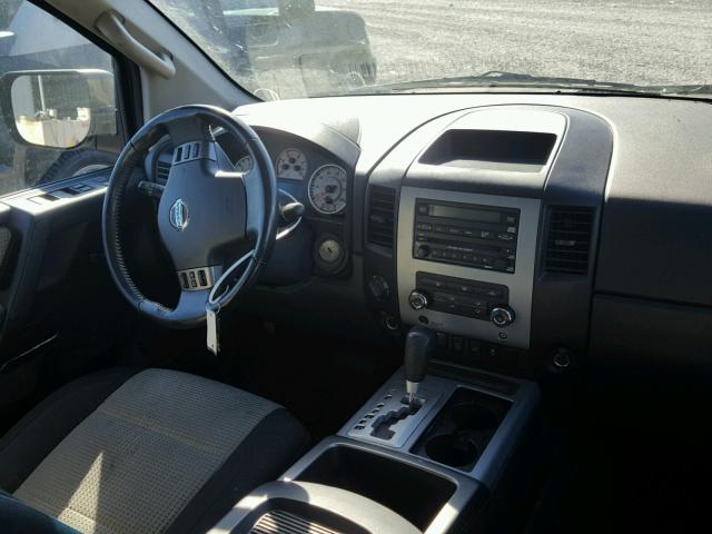 1N6BA0EC8CN309194 - 2012 NISSAN TITAN S GRAY photo 9