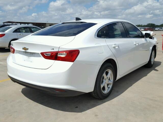 1G1ZB5ST8GF356377 - 2016 CHEVROLET MALIBU LS თეთრი ფოტო 4