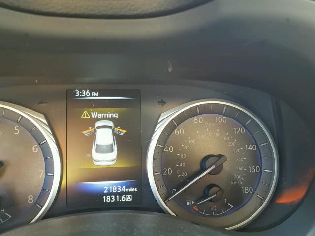 JN1CV7AP6GM203046 - 2016 INFINITI Q50 BASE Grafito foto 8