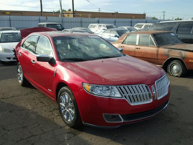 3LNDL2L35CR819161 - 2012 LINCOLN MKZ HYBRID RED photo 1