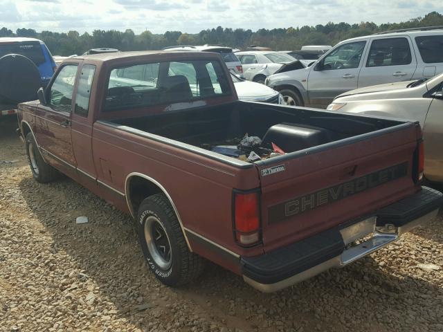 1GCCS19R3P8141753 - 1993 CHEVROLET S TRUCK S1 RED photo 3